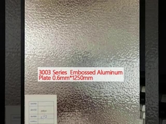 سلسلة 3003 الصفيحة الألومنيوم المنقوشة 0.6mm * 1250mm