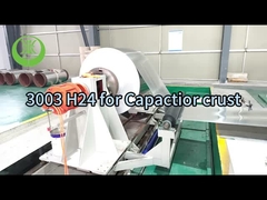 3003 H24 الملفات الألومنيوم مع لون شفاف