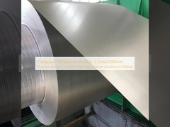 الحماية 3003المعدنية سبيكة-2.5mm/2000mm فلوروكربون الستار الحائط الزخرفي ألومنيوم لوحة