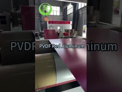 PVDF أحمر ألومنيوم