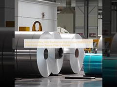 سبيكة ألومنيوم 5052 HydroCoat (0.2mm/1200mm) لـ PEM Electrolyzer Bipolar Plate Substrate
