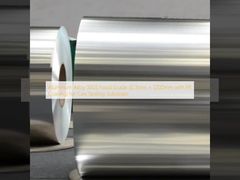Aluminum Alloy 3003 Food Grade (0.3mm × 1200mm with PE Coating) for Can Sealing Substrate