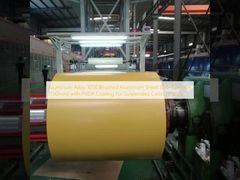 صفائح الألمنيوم المصقولة 1050 من سبائك الألومنيوم (0.6–1.2 مم × 1150 مم) مع طلاء PVDF لألواح السقف المعلقة