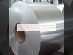 لوح ألومنيوم 5052 من سبائك الألومنيوم (0.8-1.2 مم، عرض قابل للتخصيص، طلاء ملون اختياري) لغطاء مكيف الهواء