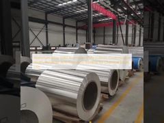 لوح ألومنيوم 5083 من سبائك الألومنيوم (1.0 مم، عرض قابل للتخصيص، سطح بوليستر مضاد للتآكل) لأغطية الأسطوانات الكيميائية