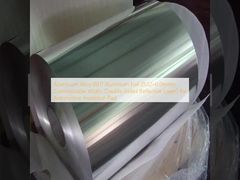 رقائق الألومنيوم 8011 من سبائك الألومنيوم (0.02–0.04 مم، عرض قابل للتخصيص، طبقة عاكسة على الوجهين) للوسادة العازلة للسيارات