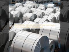 لفائف ألومنيوم 5005 من سبائك الألومنيوم لإطارات الألواح الشمسية (1.5 مم | عرض مخصص | طبقة مؤكسدة)