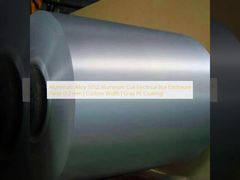 لوحة غلاف الصندوق الكهربائي بملف الألمنيوم 5052 من سبائك الألومنيوم (1.2 مم | عرض مخصص | طلاء PE رمادي)