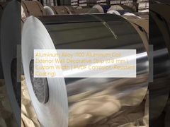 شريط زخرفي للجدار الخارجي من سبائك الألومنيوم 1100 من لفائف الألومنيوم (0.8 مم | عرض مخصص | طلاء مقاوم للتآكل PVDF)