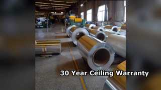 3003 لوح سقف ألومنيوم ضمان 30 سنة