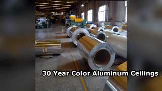 صفائح السقف الألومنيوم المتينة 30 سنة اللون
