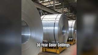 صفائح السقف الألومنيوم المتينة 30 سنة اللون