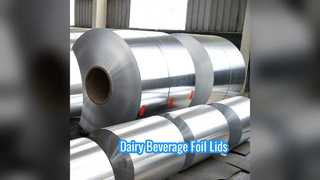 رقائق الألومنيوم من الدرجة الاحترافية لأغطية مشروبات الألبان