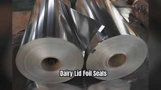 رقائق الألومنيوم الاحترافية لأغطية مشروبات الألبان