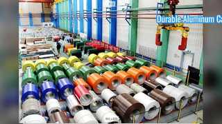 لفائف المظلة المصنوعة من الألومنيوم المتين بطبقة RAL مقاس 0.6 مم