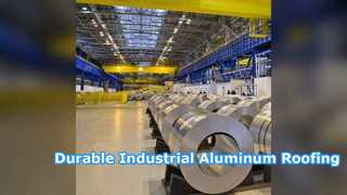 سقف ألومنيوم متين 0.7 مم 1.5 مم مطلي بـ PE