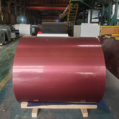 طلاء الألوان المعدل الألومنيوم لفائف النوافذ والسقف 0.50mm سمك