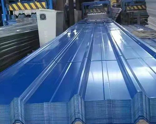 سبيكة 3003 معالجة لون مغلفة طلاء مسبق الملفات المعدنية من الألومنيوم لبناء المصانع