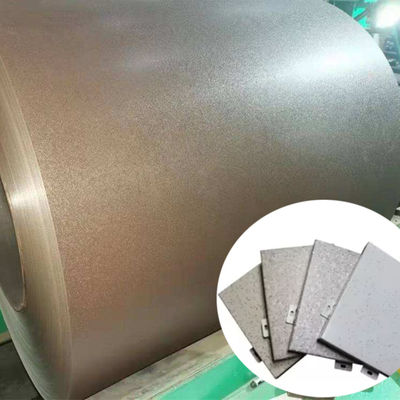سبيكة 3105 H24 0.75mm سمك مختلف لون مطلي من الألومنيوم طلاء مسبق لون طلاء ألومنيوم ورقة للجدار