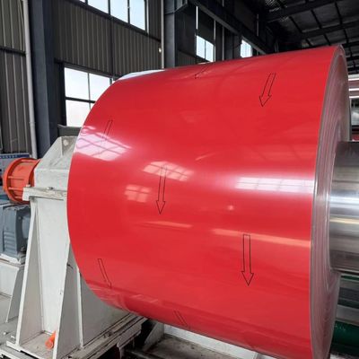 سبيكة 1060 ملفات الألومنيوم المطلية بالألوان 1.0mm للوحات العرضية الإعلانية