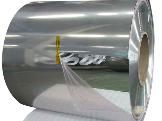 سبيكة 1085 0.60mm سمك الزجاج الفضي النهاية ورقة الألومنيوم عاكسة فوق 96٪ لصناعة ألواح الطاقة الشمسية