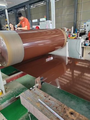 لفائف ألومنيوم AA3003 H24 1.5 مم مطلية مسبقًا للمصابيح والطاقة الشمسية