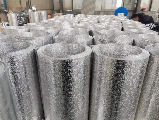 Alloy3105 26 Gauge x 36 '' بوصة ألوان مختلفة الأرز / الألومنيوم المنقوش