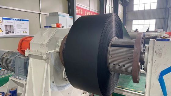 ورقة ألومنيوم مغلف باللون الأبيض / الأسود RAL 9010 في ملف 3105 H44 لمزاريب الإنتاج أو صنع النزول إلى أسفل