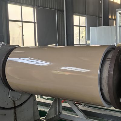 0.3mm-0.8mm سمك ورقة الألومنيوم المطلية بالألوان (1220mm عريضة)