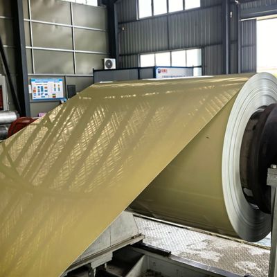 Prepainted Aluminium Coil (3003/5052 Alloy, 0.2-2.0mm Thickness) Fluorocarbon Coating for Curtain Walls & Roofing