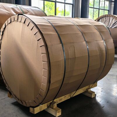 لفائف مزاريب ألومنيوم مطلية على الوجهين مقاس 18 بوصة لأنظمة المزاريب غير الملحومة