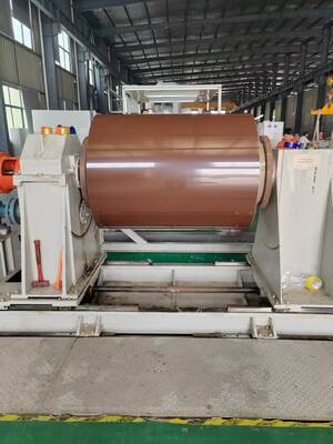 صفائح ألومنيوم مطلية بالألوان للأسقف، سبيكة 3105، طلاء PPG Kynar PVDF، رمادي غير لامع Ral 7046، لفائف مطلية مسبقًا، بسمك 0.05 بوصة، عرض 49 بوصة