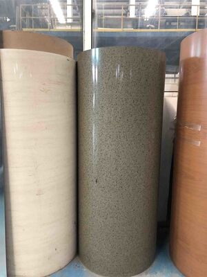 ورقة الألومنيوم المستدامة للسقف سبائك 3105 H24 سميكة 1 مليمتر طلاء مسبق مع طبقة طلاء PVDF لمقاومة الطقس طويلة الأمد