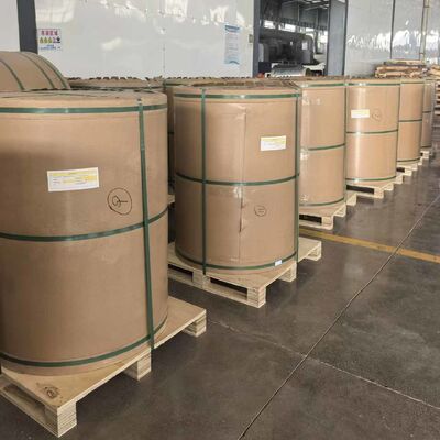 سبيكة 3003 H26 لون مغلفة الملفوفة الألومنيوم 0.5mm - 1.2mm للسقف السكني