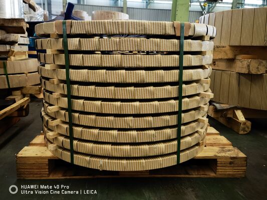 ملف ألومنيوم مطلي مسبقًا AA6061 H24 بسماكة 0.8 مم لألواح الأبواب والنوافذ الزخرفية