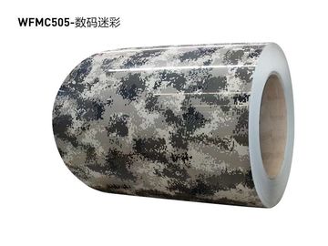 Camouflage Design Pattern Pre Painted Aluminum Sheet For Building Wall Decoration