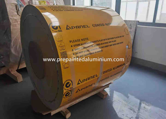 عرض MTC 2490mm لفائف الألمنيوم المطلية مسبقًا PVDF طلاء السطح