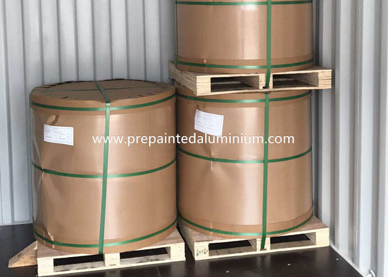 25 مقياس ASTM قياسي Pvdf ورقة الألمنيوم المطلية مسبقًا